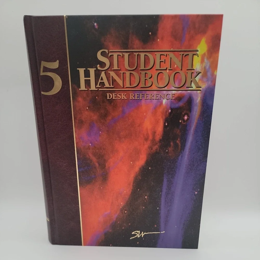 STUDENT HANDBOOK VOLUME 1-5 GREAT CONDITION, Like New‎ Conditions